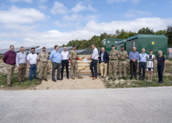 Army expands renewable energy with new solar array at Larkhill