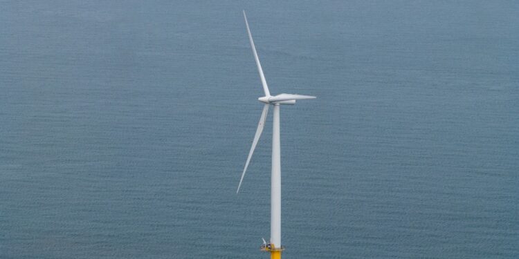 Offshore project brings UK’s tallest turbines